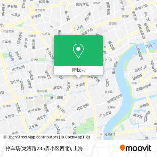 停车场(龙漕路235弄小区西北)地图
