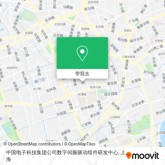 中国电子科技集团公司数字伺服驱动组件研发中心地图
