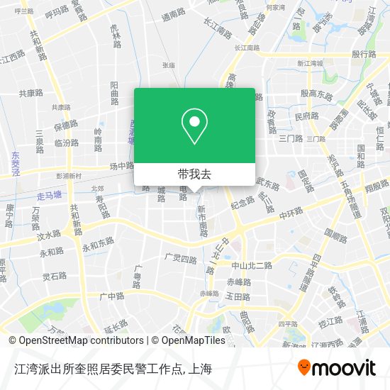 江湾派出所奎照居委民警工作点地图