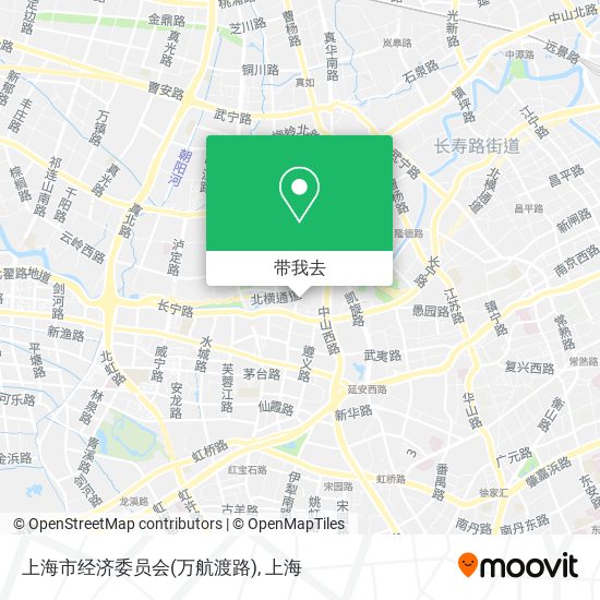 上海市经济委员会(万航渡路)地图