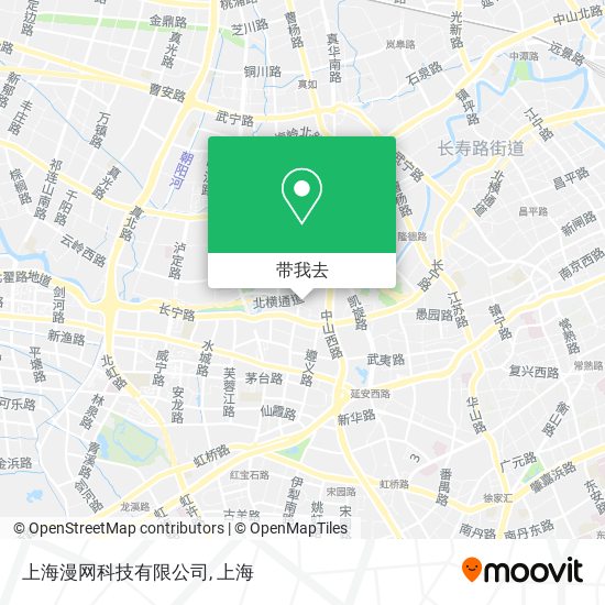 上海漫网科技有限公司地图