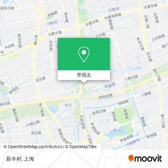 新丰村地图