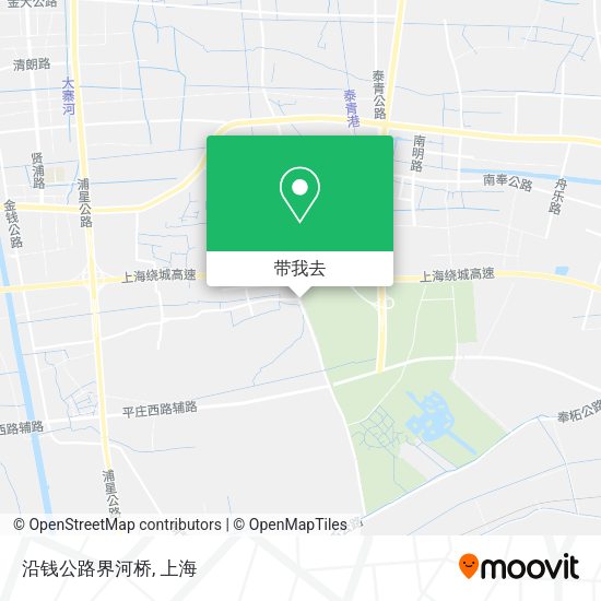 沿钱公路界河桥地图
