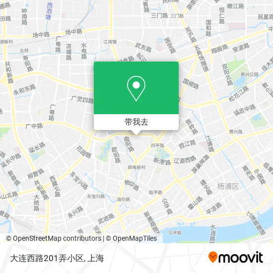 大连西路201弄小区地图