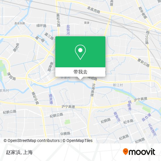 赵家浜地图