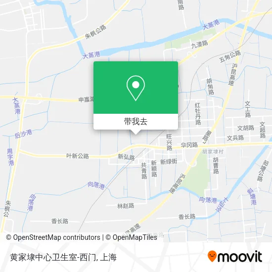 黄家埭中心卫生室-西门地图