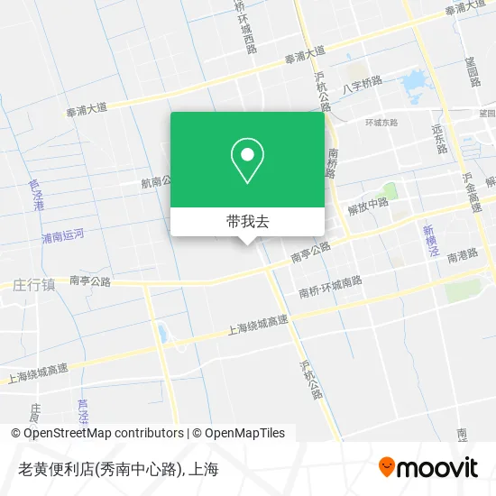 老黄便利店(秀南中心路)地图