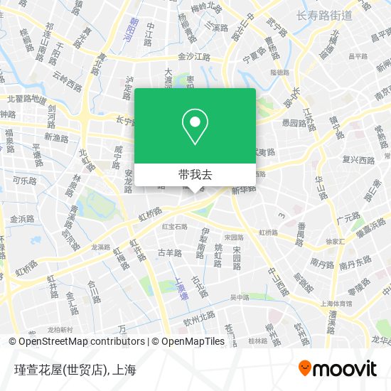 瑾萱花屋(世贸店)地图