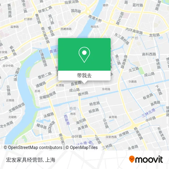 宏发家具经营部地图