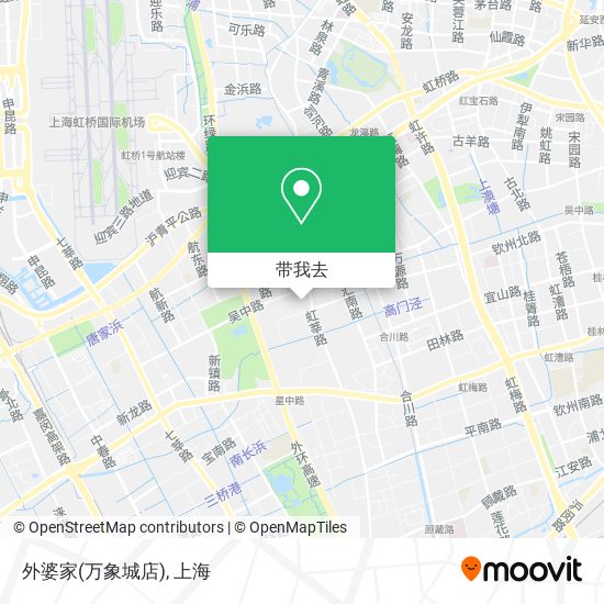 外婆家(万象城店)地图