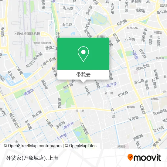 外婆家(万象城店)地图