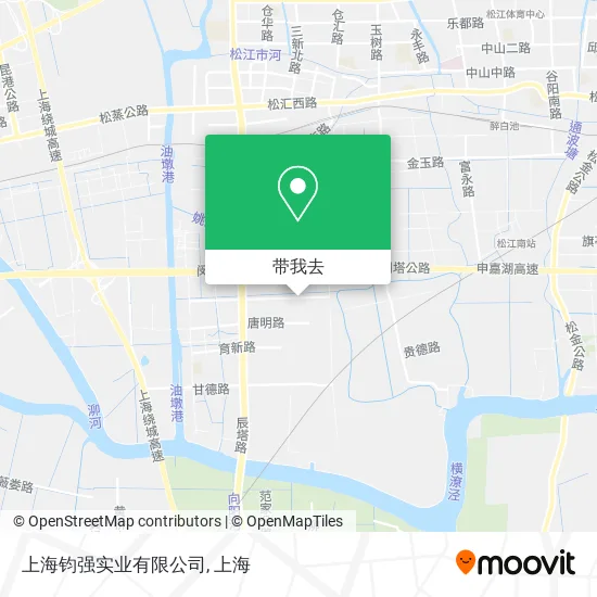 上海钧强实业有限公司地图