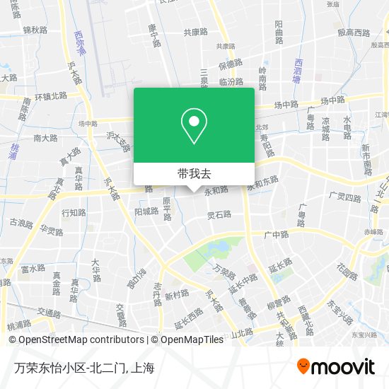 万荣东怡小区-北二门地图