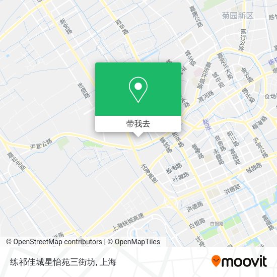 练祁佳城星怡苑三街坊地图