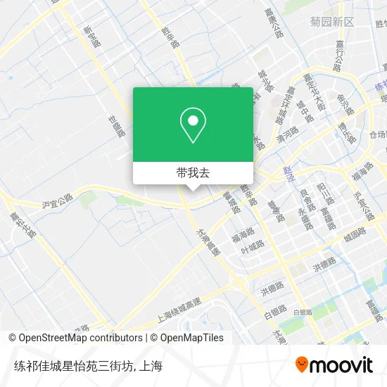 练祁佳城星怡苑三街坊地图