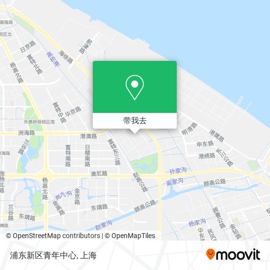 浦东新区青年中心地图