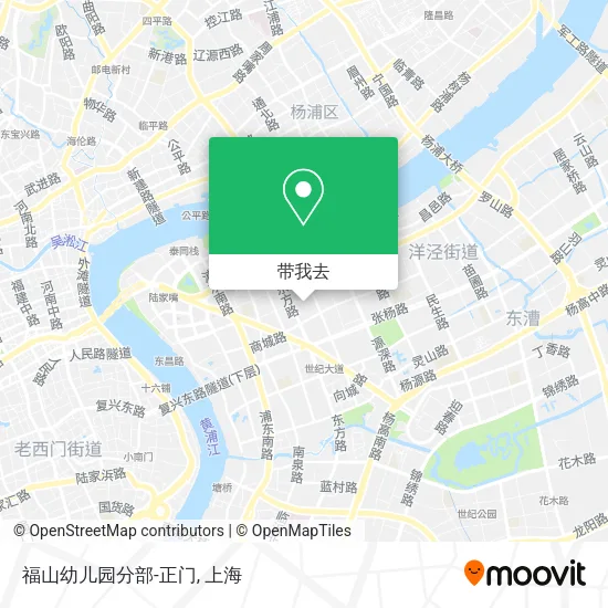 福山幼儿园分部-正门地图