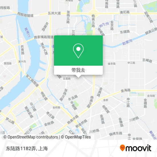 东陆路1182弄地图