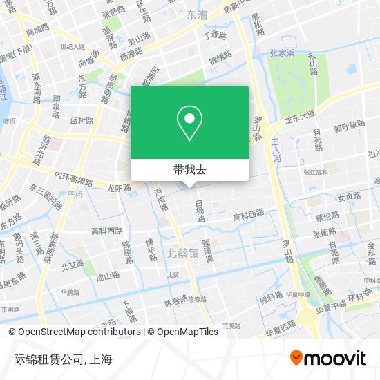 际锦租赁公司地图