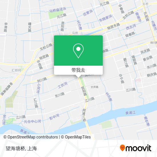 望海塘桥地图
