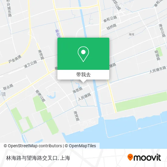 林海路与望海路交叉口地图