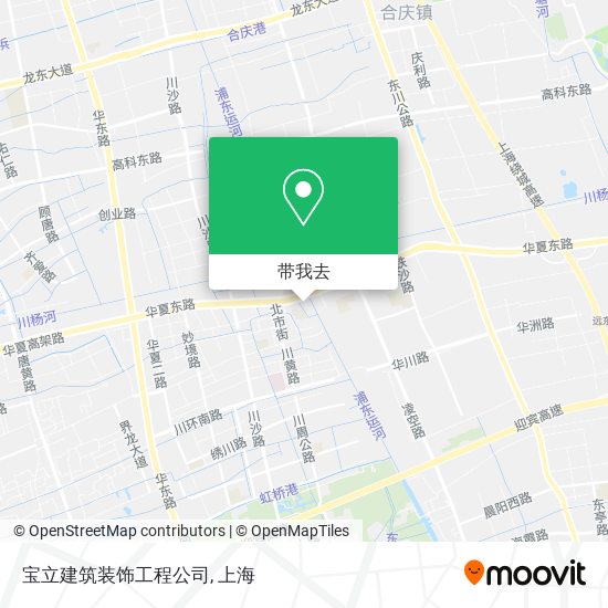 宝立建筑装饰工程公司地图