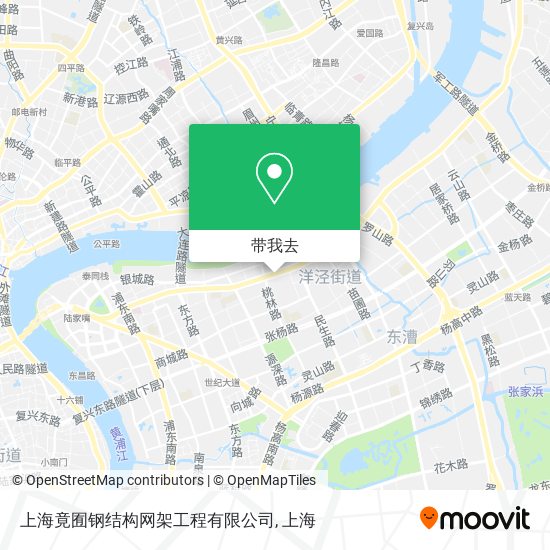 上海竟囿钢结构网架工程有限公司地图