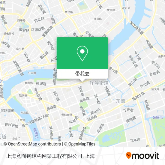 上海竟囿钢结构网架工程有限公司地图