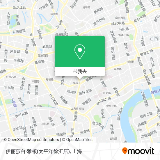 伊丽莎白·雅顿(太平洋徐汇店)地图