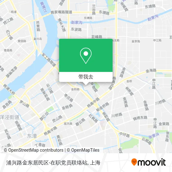 浦兴路金东居民区-在职党员联络站地图