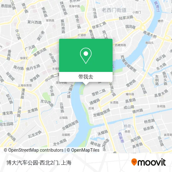 博大汽车公园-西北2门地图