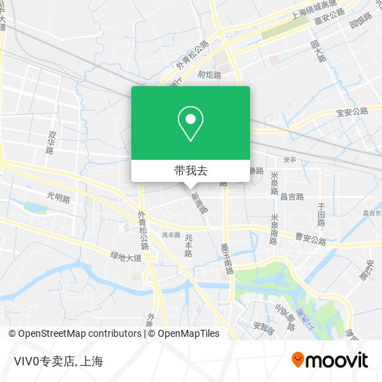 VIV0专卖店地图