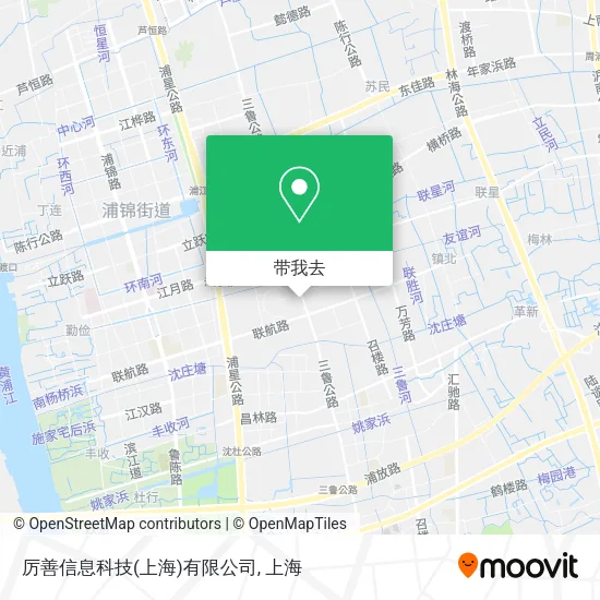 厉善信息科技(上海)有限公司地图