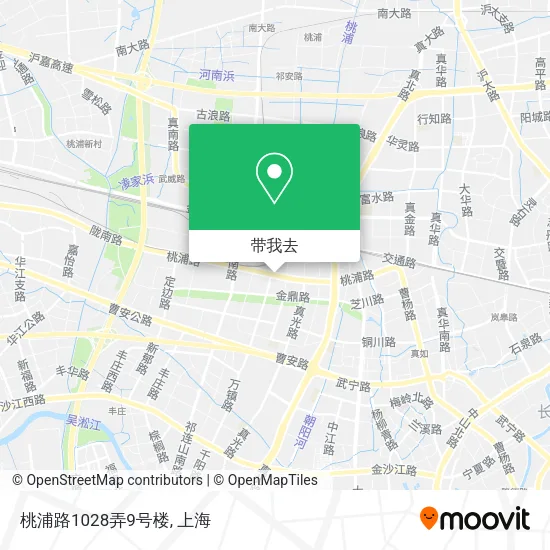 桃浦路1028弄9号楼地图