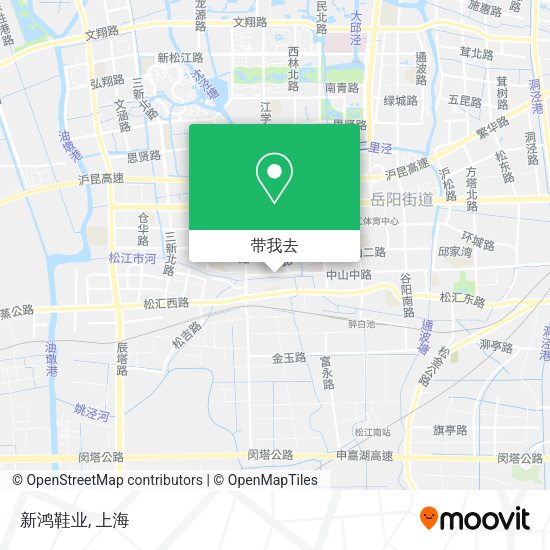 新鸿鞋业地图