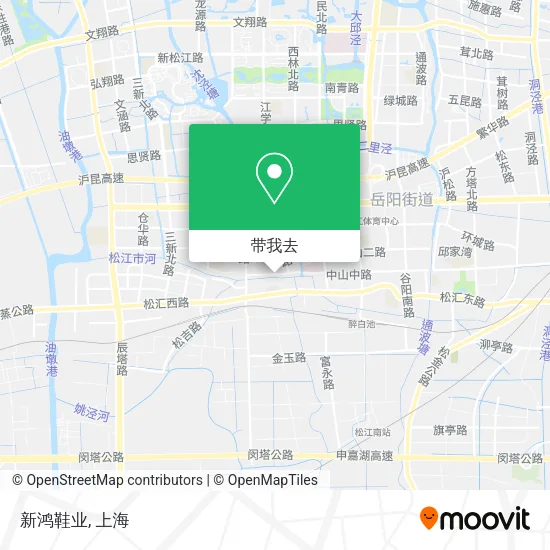 新鸿鞋业地图