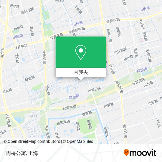 周桥公寓地图