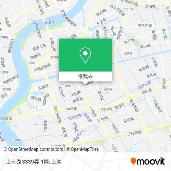 上南路3339弄-1幢地图