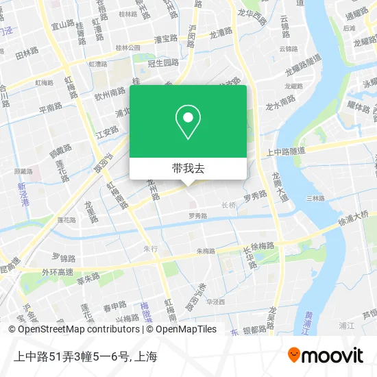 上中路51弄3幢5一6号地图