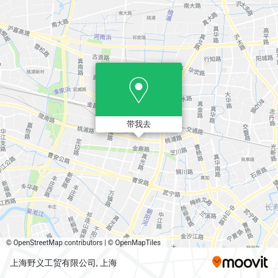 上海野义工贸有限公司地图