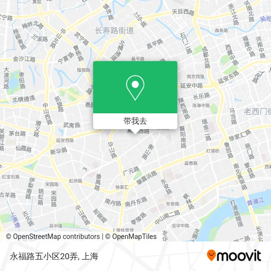 永福路五小区20弄地图