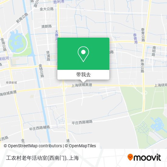 工农村老年活动室(西南门)地图