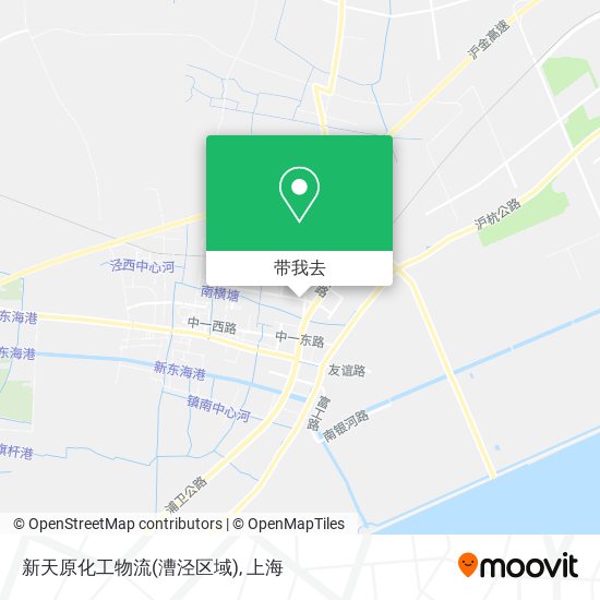 新天原化工物流(漕泾区域)地图