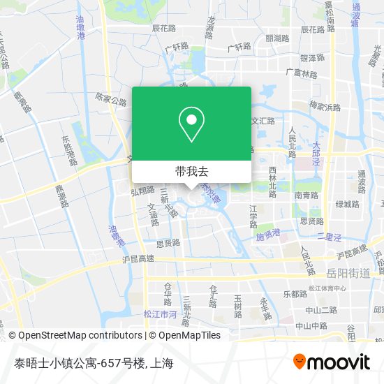 泰晤士小镇公寓-657号楼地图