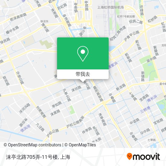 涞亭北路705弄-11号楼地图