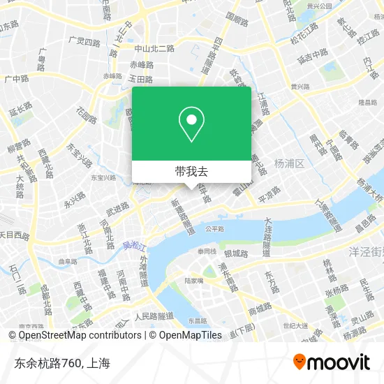 东余杭路760地图