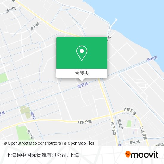 上海易中国际物流有限公司地图