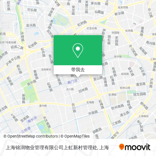 上海锦润物业管理有限公司上虹新村管理处地图