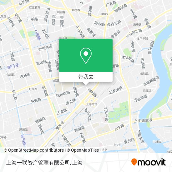 上海一联资产管理有限公司地图