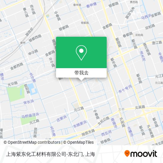 上海紫东化工材料有限公司-东北门地图